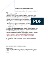 Dieta Sugerente de Limpieza General