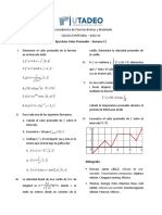 Ejercicios Semana 11 - Valor Promedio