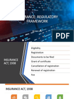 Insurance Regulatory Framework