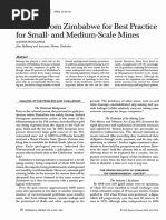 History of Gold Mining in Zimbabwe | PDF | Zimbabwe | Mining