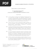 Resolucion Uafe Dg 2022 0131
