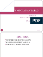 Masalah Minda Dan Jasad