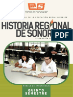 Historia Regional de Sonora