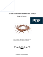 Aclamaciones Sustitutorias Del Aleluya Peru