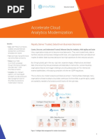 Accelerate Cloud Analytics Modernization: Rapidly Deliver Trusted, Data-Driven Business Decisions