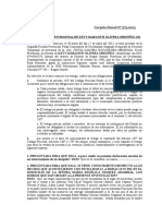 Declaración testigo sustracción menor