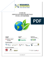 Guide de Gestion Environnementale