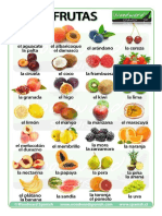 Frutas y Verduras A Color