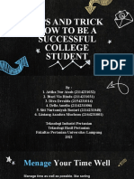 Tips and Trick Howtobea Successful College Student