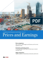 Edition 2009 (Prices and Earnings Has Been Published Every 3 Years)