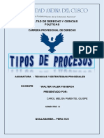 Tipos de Proceso...