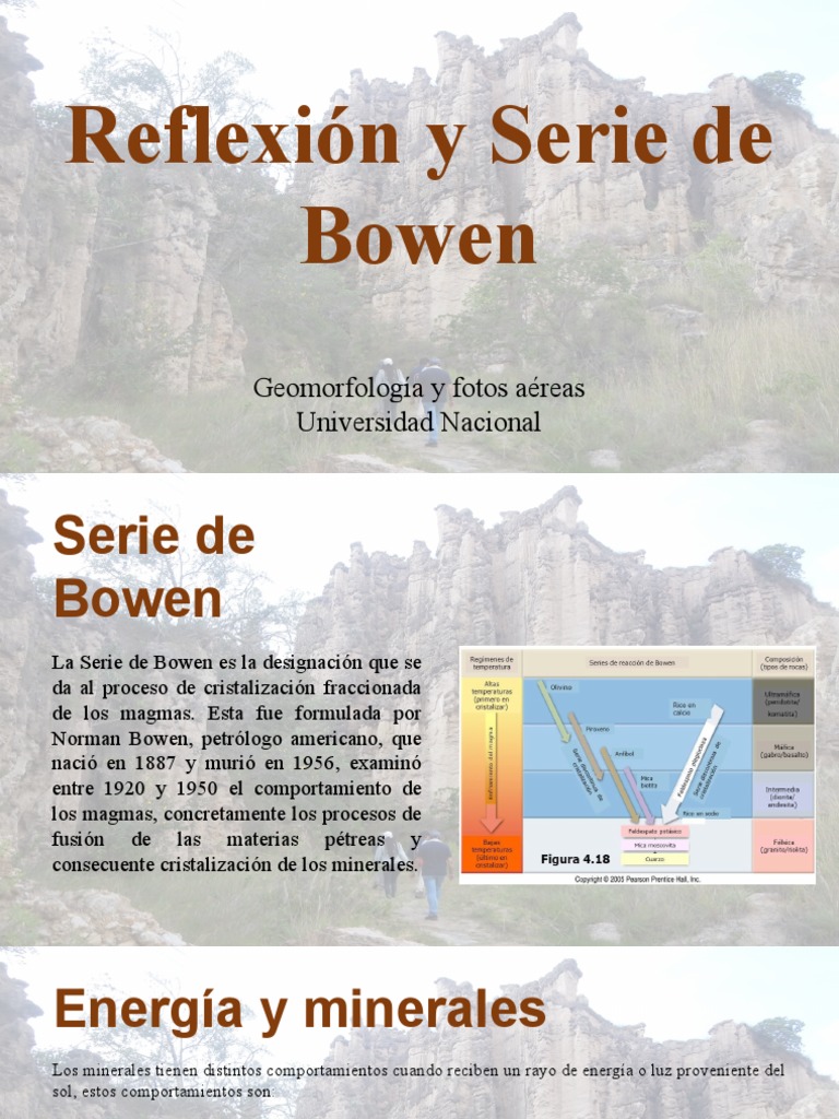 Serie de Bowen PDF Roca (geología) Minerales