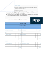 Chapter 8 In-Class Exercise Bank Reconciliation
