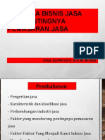 Dinamika Bisnis Jasa Dan Pentingnya