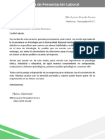 2 Carta de Presentacion Laboral