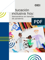 Educación inclusiva hoy. Iberoamérica en tiempos de pandemia