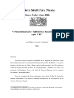 Transhumanismo - Reflexiones Bioéticas para El Siglo XXI