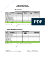 Analisis Pekan Efektif