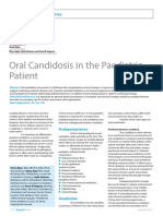 Oral Candidosis in The Paediatric Patient