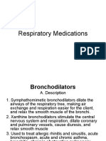 Respiratory Meds