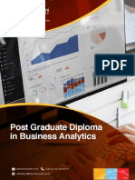 PGD in Business Analytics