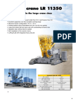 Liebherr 11350 Crawler Crane