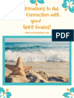 7 Affirmations To Aid Your Connection With Your Spirit Guides!