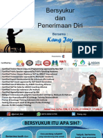 Bersyukur Dan Penerimaan Diri - Kang Jay