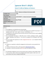 5032-BRIEF 1-Assignment 1 - Guideline