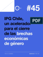 Chile un acelerador para el cierre de las brechas económicas de género