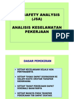 Job Safety Analysis (JSA) Analisis Keselamatan Pekerjaan