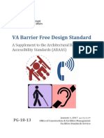VA Barrier Free Design Standard: A Supplement to ABAAS