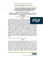 Assesment Family Support Dan Family Stress Pada Keluarga Pasien Terkonfirmasi Positif Covid 19 Di Puskesmas Paccerakkang