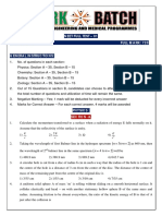 Neet Full Test - 01 Time:3 Hours Full Mark: 720