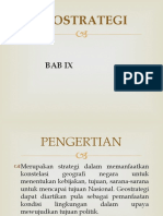 Bab Ix Geostrategi Indonesia