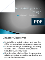 Chapter 5 - Data Design