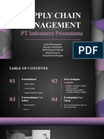 Tugas Supply Chain PT Indomarco Prismatama - TI D