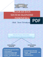 (Bab I) Sejarah Dan Sistem Ekonomi Indonesia