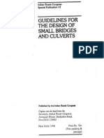 design of small bridges and culverts-IRC-SP-13