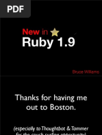 Download New in Ruby 1 9 by codefluency SN5707264 doc pdf