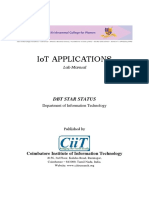 IoT Applications Lab Manual IT