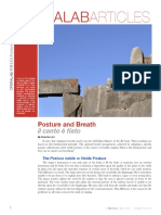 Posture and Breath - OperaLab, by Gilles Denizot