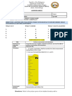 Direction: Answer The Following From Your Module To Be Recorded. Read Your Module Before Answering