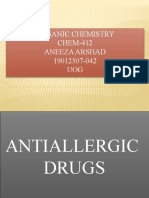 Organic Chemistry CHEM-412 Aneeza Arshad 19012507-042 UOG