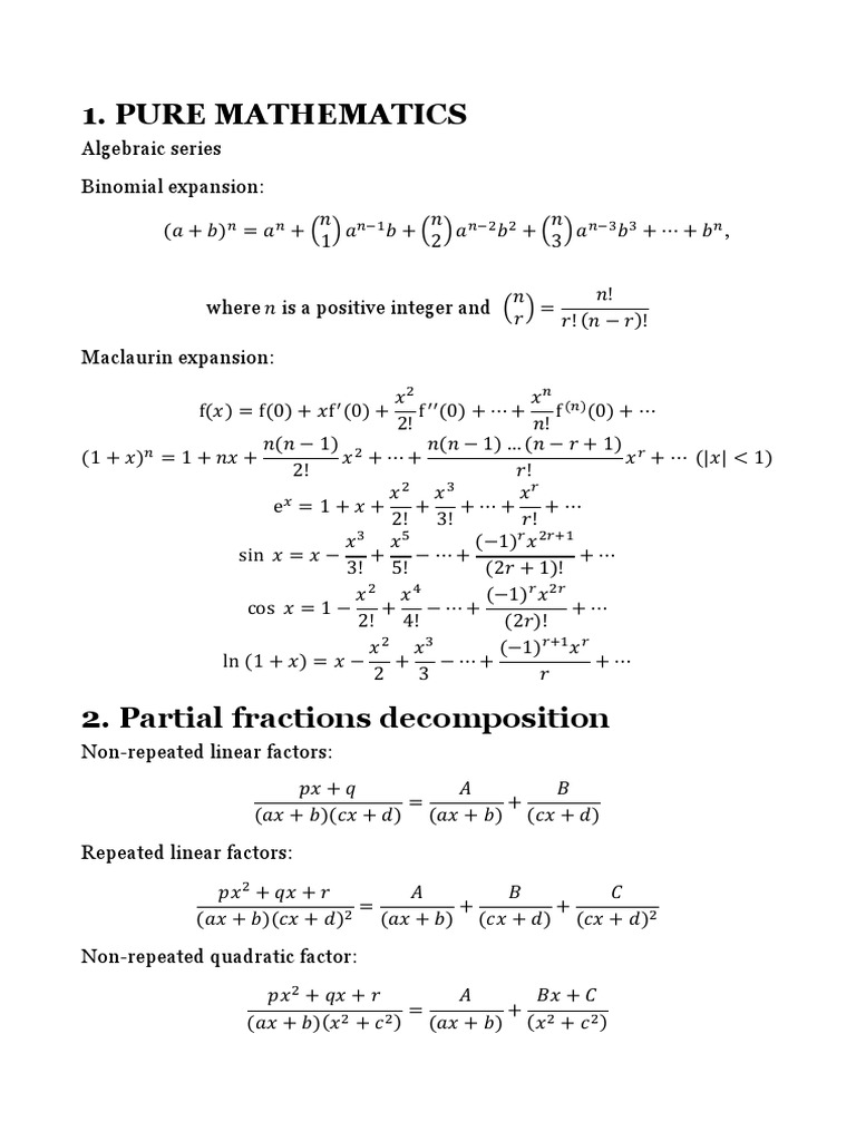 Pure Mathematics | PDF | Trigonometric Functions | Mathematical Analysis