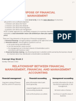 Purpose of Financial Management