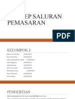 Konsep Saluran Pemasaran