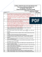 Final Examination Question Bank