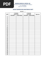 Temperature Humidity Log Sheet | PDF | Games & Activities | Teaching ...