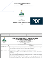 RPS Perencanaan Pembangunan Ekonomi Syariah